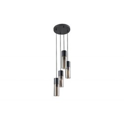 Rabalux visilica ronno E27 4x max 25W crna (72054) Cene