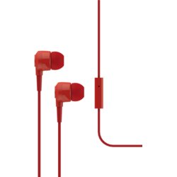 Ttec slušalice - ie headphone + microphone - red - J10 Cene