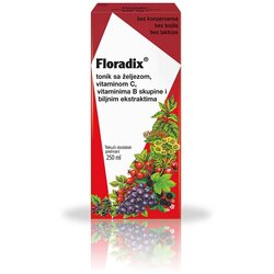 Floradix® tečna formula sa gvožđem i vitaminima, 250ml Cene