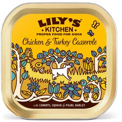 Lily's Kitchen chicken & turkey casserole adult - piščanec in puran - 150 g 150 g Cene
