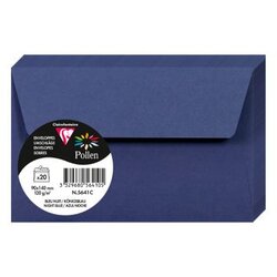 Clairefontaine kuverte Pollen 90x140mm 120gr night blue 1/20 Cene