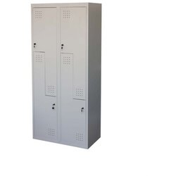  garderobni metalni orman gz 2 sa četiri odeljka Cene