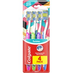 Colgate Twister Design Edition zobna ščetka 4 kos Cene