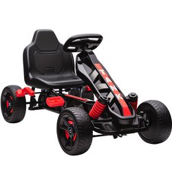 AIYAPLAY Gokart avtomobil na pedala z ročno zavoro, avtomatsko sklopko in EVA kolesi, (5000242230) Cene