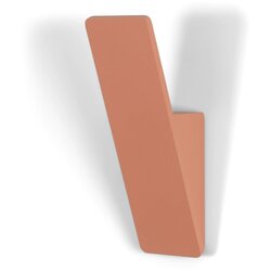 Spinder Design Rožnato-oranžen jeklen stenski obešalnik Angle – Cene