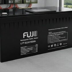 Fuji Li-Ion baterija 25.6V 100Ah+LCD-NEATA Cene