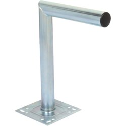 Falcom Stenski nosilec 35 cm, pocinkan, L-oblika, razširjene luknje - NL35 Cene