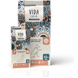 Vida Super Adult Medium i Large Losos, Riba i Povrće, hrana za pse 12 kg Cene