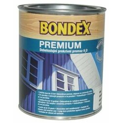 BONDEX Pokrivna zaštita za drvo Premium 0.75l bela Cene