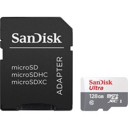 Sandisk Ultra Lite microSDXC Ad. 128GB 100MB/s SDSQUNR-128G-GN3MA Cene