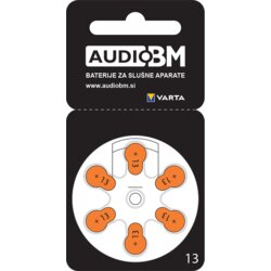  Baterije Za Slušne Aparate Varta - Audio Bm, Tip 13, 6 Kos Cene