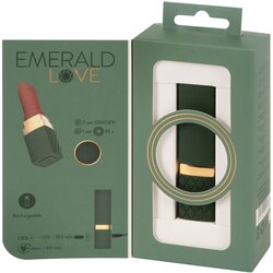 Emerald Love Luxurious Lipstick Vibrator, 10 režima vibracije, Vodootporan Cene