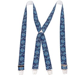 Karlinger Paisley modre naramnice - 110 cm Cene