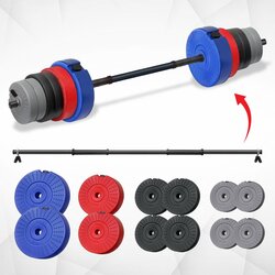 IRON SPORT set tegova, 84kg i šipka Cene