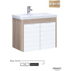 Denko lavabo sa ormarićem medijapan mostar 70cm bela Cene