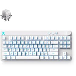 MCHOSE gaming tastatura mix 87 white/mount tai magnetic switch gt Cene