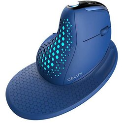 Delux BREZŽIČNA VERTIKALNA MIŠKA M618XSD ZA RAČUNALNIK BT 2.4G RGB, (5000009827) Cene
