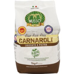 Musso Carnaroli riž DOP (brez plastike) Cene