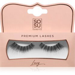SOSU Cosmetics Premium Lashes umetne trepalnice odtenek 1 kos Cene