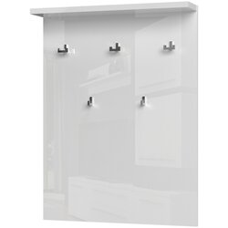 Jela Jagodina čiviluk PIANO-CLK76 - kolekcija piano - kristalno bela hg lak/kristalno bela hg lak - 76x100x17 cm Cene