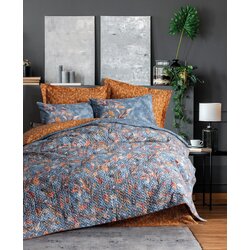  Alekra - mustard mustard ranforce single quilt cover set Cene