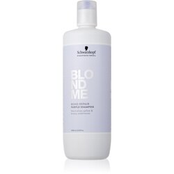 Schwarzkopf Professional Blondme Bond Repair Purple Shampoo ljubičasti šampon za plavu kosu 1000 ml Cene