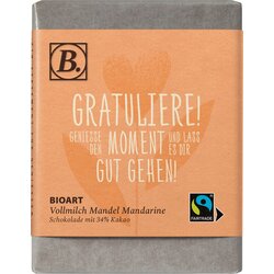 BioArt Čokolada z napisom "Čestitke! Uživaj v trenutku ..." - 70 g Cene