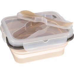 Zopa Silicone Lunch Box jedilni set Sand Beige 1 kos Cene