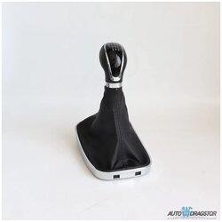 CAR 888 ACCESSORIES OPEL ASTRA J 2009-2015 OPEL INSIGNIA 2008-2017 OPEL ZAFIRA TOURE RRUČICA MENJAČA SA KOŽOM 6 BRZINA SA HROM OKVIROM Cene