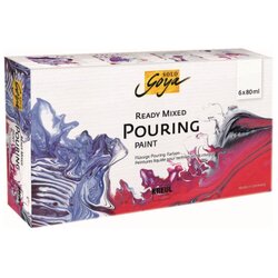Solo GOYA Ready Mixed pouring set 6 dijelova (gotove boje za pouring) Cene