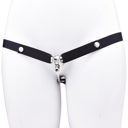 Kiotos Male to Female Adjustable Chastity Device with Belt Cene