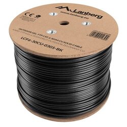 Lanberg BOBINA CAT.6 OUNTOR FTP RJ45 COBRE GEL, napolnjen z GEL, AWG24 305M NEGRO, (20754881) Cene