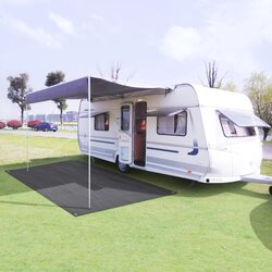 vidaXL tepih za šator 250 x 400 cm antracit Cijene