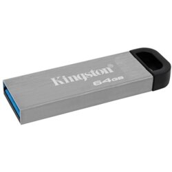 Kingston Technology DataTraveler Kyson USB izbrisivi memorijski pogon 64 GB USB Tip-A 3.2 Gen 1 (3.1 Gen 1) Srebro Cene