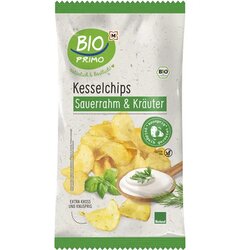 BIO PRIMO Bio čips - kisla smetana in zelišča Cene