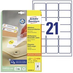 Zweckform Etikete l6023 rev 1/25 Cene
