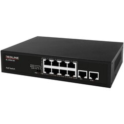 Redline PoE mrežni switch, 10 port RJ-45 , 8 PoE / 120W - RL-SP8610E Cene