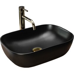 REA Bath REA Nadgradni umivaonik Belinda Black Mat Cijene