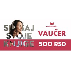 Knjigaprica Knjigapriča Vaučer 500 RSD za audio knjige Cene