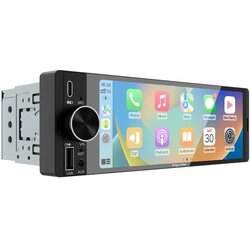 Krüger&Matz Kruger&Matz KM2016 1DIN CarPlay /AndroidAuto car radio Cene