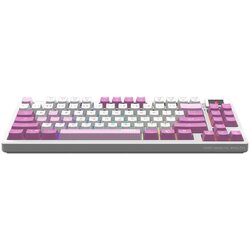 MSI FORGE GK600 TKL WIRELESS VIOLET keyboard Gaming USB + Bluetooth QWERTY UK English Pink, Violet, White Cene