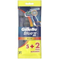 Gillette blue plus ii jednokratni brijač 5 komada + gratis 2 komada Cene