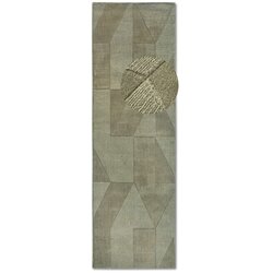 Villeroy & Boch Zelena ručno rađena vunenia staza 80x250 cm Ursule – Cene