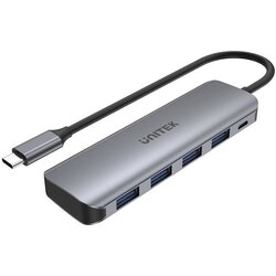 Unitek H1107A interface hub USB 3.2 Gen 1 (3.1 Gen 1) Type-A 5000 Mbit/s Grey Cene