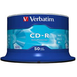 Verbatim CD-R, 700 MB,52X,spindle 50 kom EXTRA PRO.43351 Cene