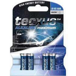 Tecxus Baterija alkalna AAA 1.5V SET Long Life 4/1 Cene