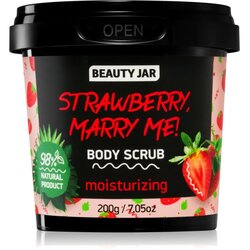 Beauty Jar Strawberry, Marry Me! vlažilni piling za telo 200 g Cene