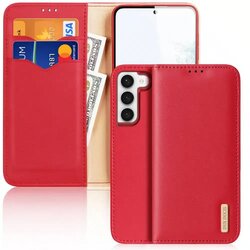 Dux ducis Hivo - kožna torbica novčanik za Samsung Galaxy S23 crvena Cene
