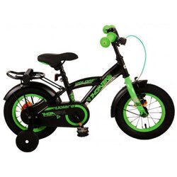 Volare dječji bicikl Thombike 12" crno-zeleni Cene