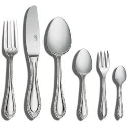 Zepter Masterpiece zepter senator stainless steel cutlery set - 36 pieces, set for 6 persons, traditional design, high-grade stainless steel Cene